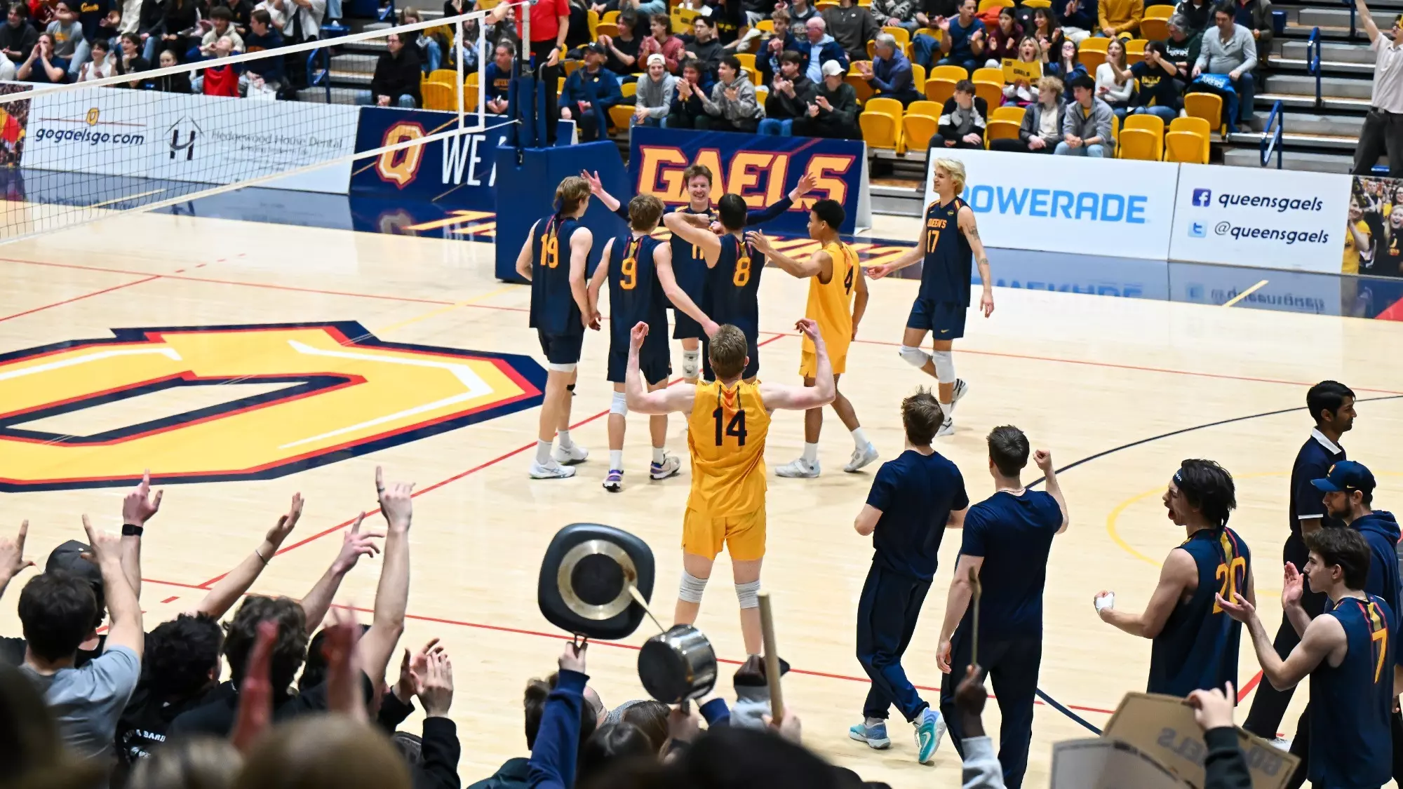 GAELS SWEEP LAKERS TO PUNCH THEIR TICKET TO OUA
FINALS