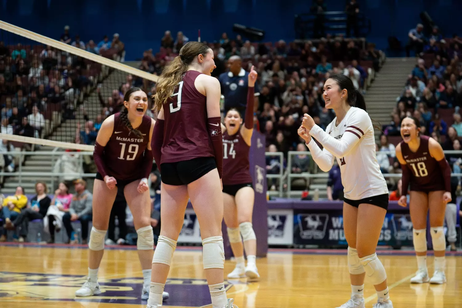 Women’s volleyball knocks off No. 2 Western, sets up Quigley
Cup rematch with Brock