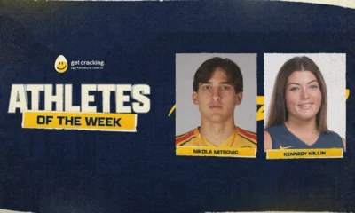 Nikola Mitrovic, Kennedy Millin named Queen’s
Student-Athletes of the Week