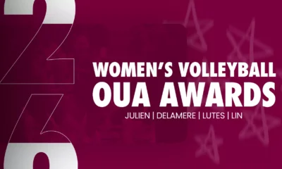 OUA honours for Lutes, Delamere, Julien and Lin