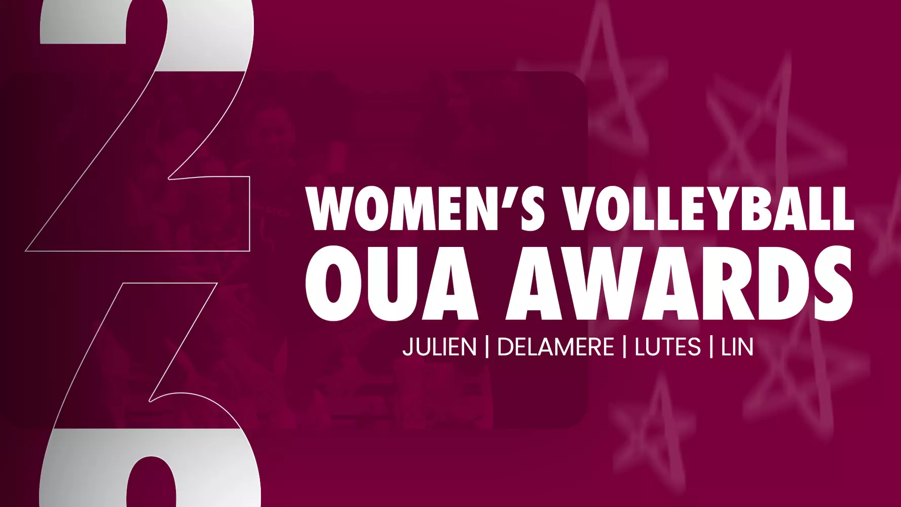 OUA honours for Lutes, Delamere, Julien and Lin