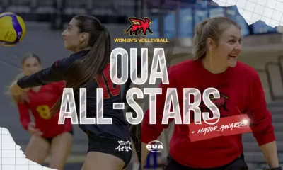WVB: Maia Dan Named OUA All-Star; Natasha Spaling Named OUA
Coach of the Year