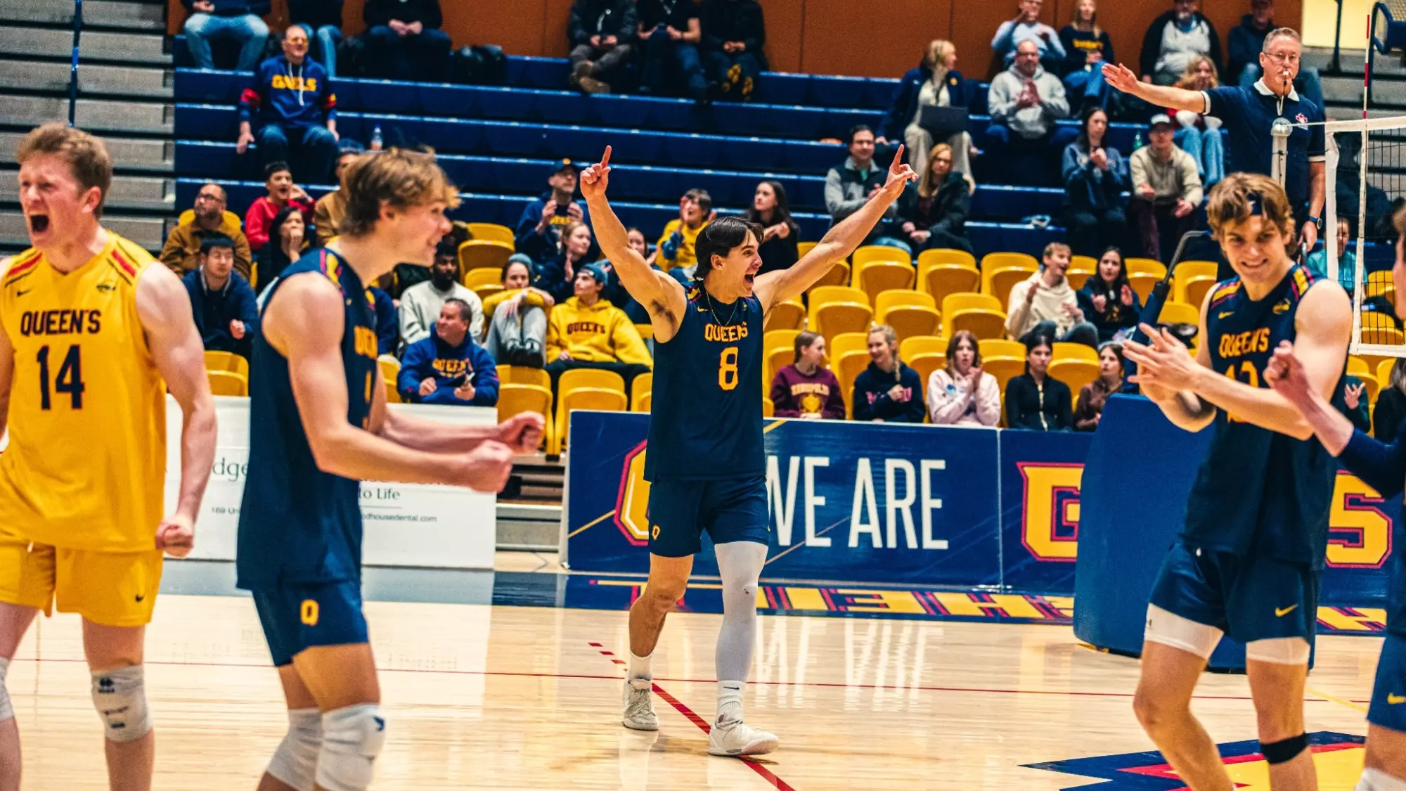 Get your tickets to Forsyth Cup and support Queen’s Men’s
Volleyball as they compete for OUA Championship in Windsor