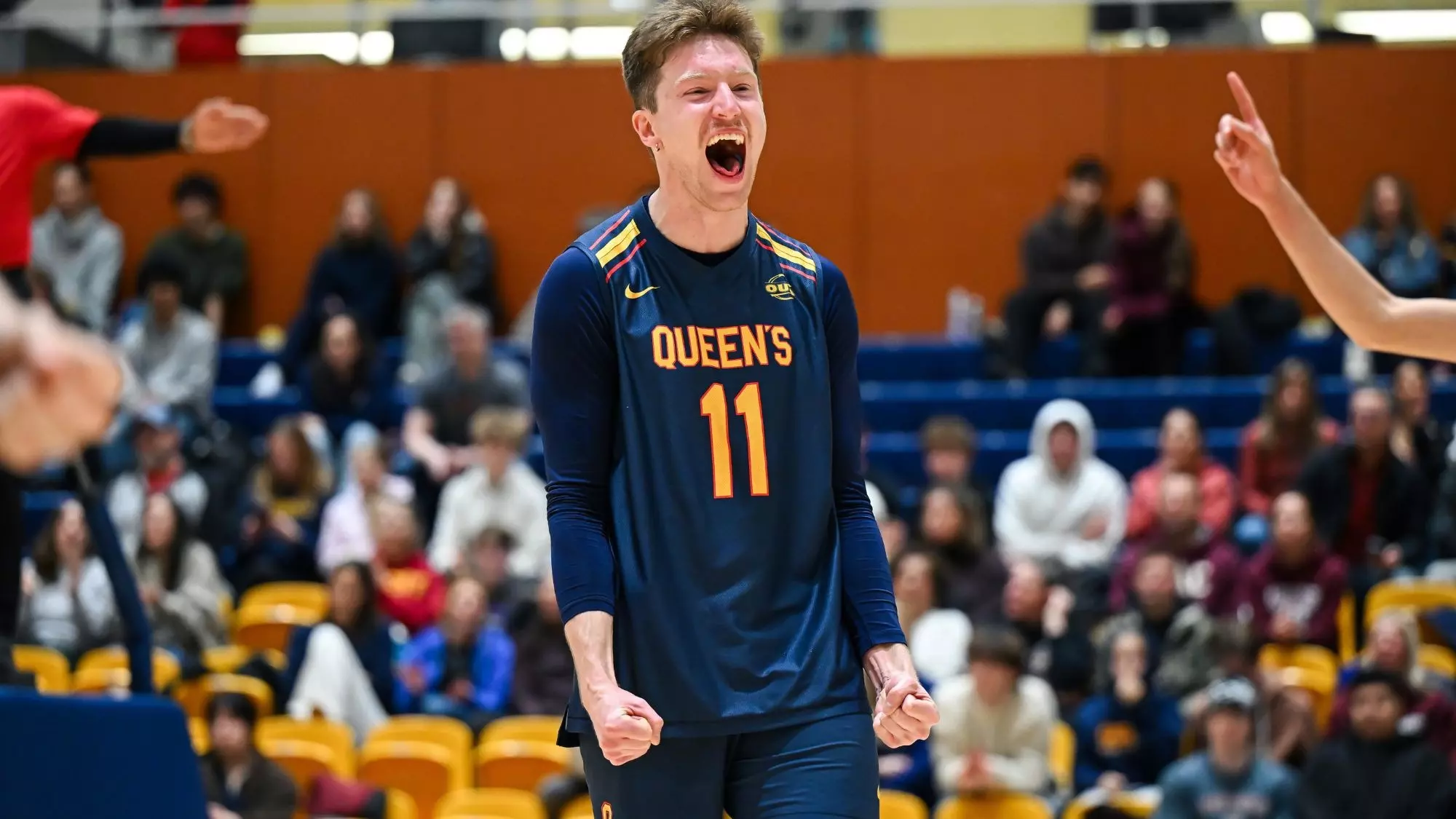 Queen’s Men’s Volleyball’s Chris Zimmerman awarded Champion
of EDI Award by OUA