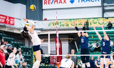 Thunderbirds fall in exhilarating five-set match against
Spartans