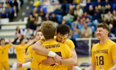 Bisons sweep No. 1 ranked UBC 3-0, will play for first
Canada West title since 2017