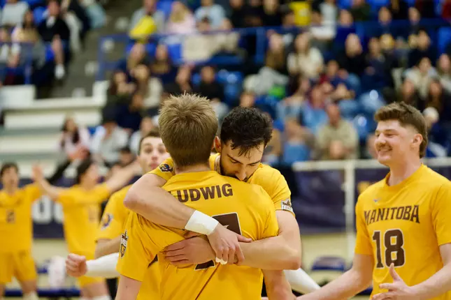 Bisons sweep No. 1 ranked UBC 3-0, will play for first
Canada West title since 2017