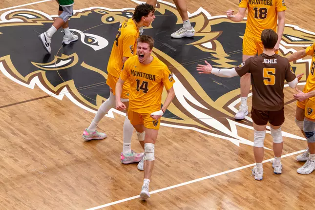 Host UBC welcomes Manitoba, Trinity Western and Alberta to
Vancouver for Men’s Volleyball Final Four