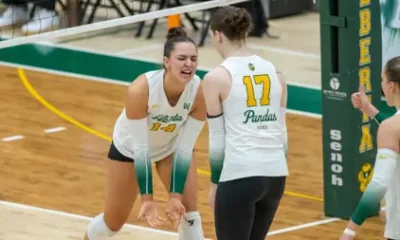 No. 1 Alberta rides momentum in 3-0 victory over TRU to
advance to CW Championship