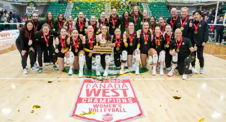 Pandas capture back-to-back Canada West titles