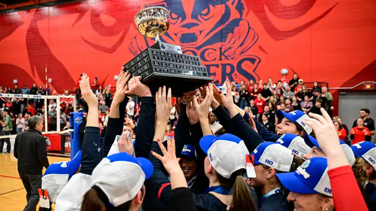 OUA champion Brock women’s volleyball team earns No. 3 seed
at nationals