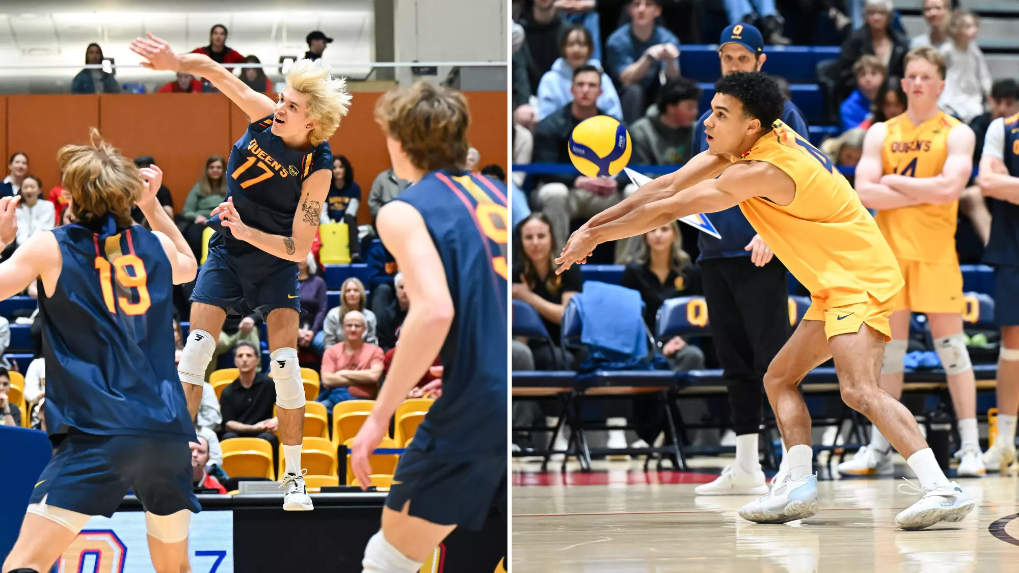 Queen’s Men’s Volleyball’s Reed Venning named U SPORTS
Second Team All-Canadian, Carson Francis named to U SPORTS
All-Rookie Team