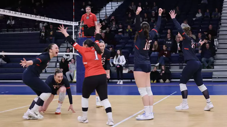 Semifinal bound: Brock women’s volleyball makes program
history at U SPORTS Championship