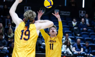 Queen’s Men’s Volleyball start strong but fall to UBC in
quarterfinals at U SPORTS Men’s Volleyball Championship