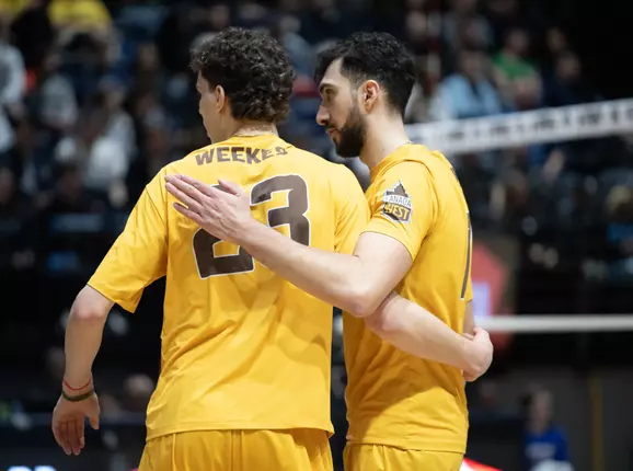 UBC comes back from a set down to beat Manitoba 3-1 in
national semis