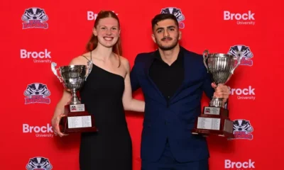 Weinert, Farokhizad named Brock 2025-26 Athletes of the
Year
