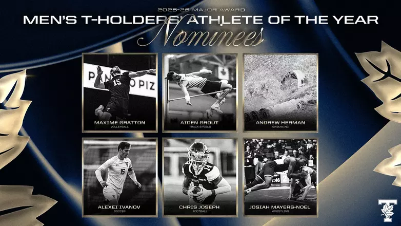 MAJOR AWARD NOMINEES: MEN’S T-HOLDERS’ ATHLETE OF THE
YEAR