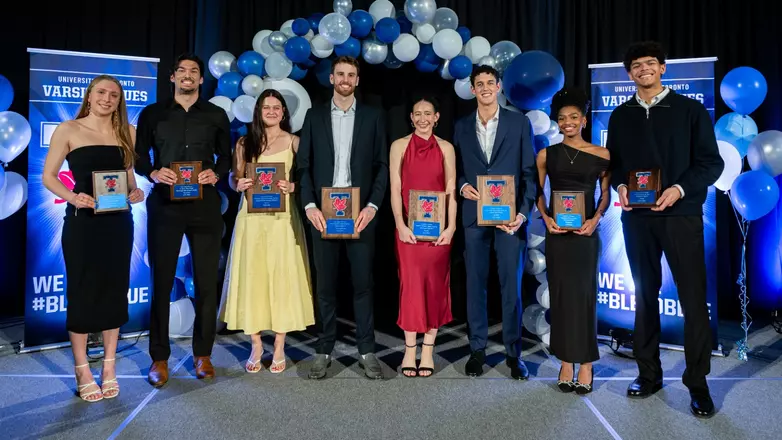 CHOWN, GROUT NAMED VARSITY BLUES ATHLETES OF THE
YEAR