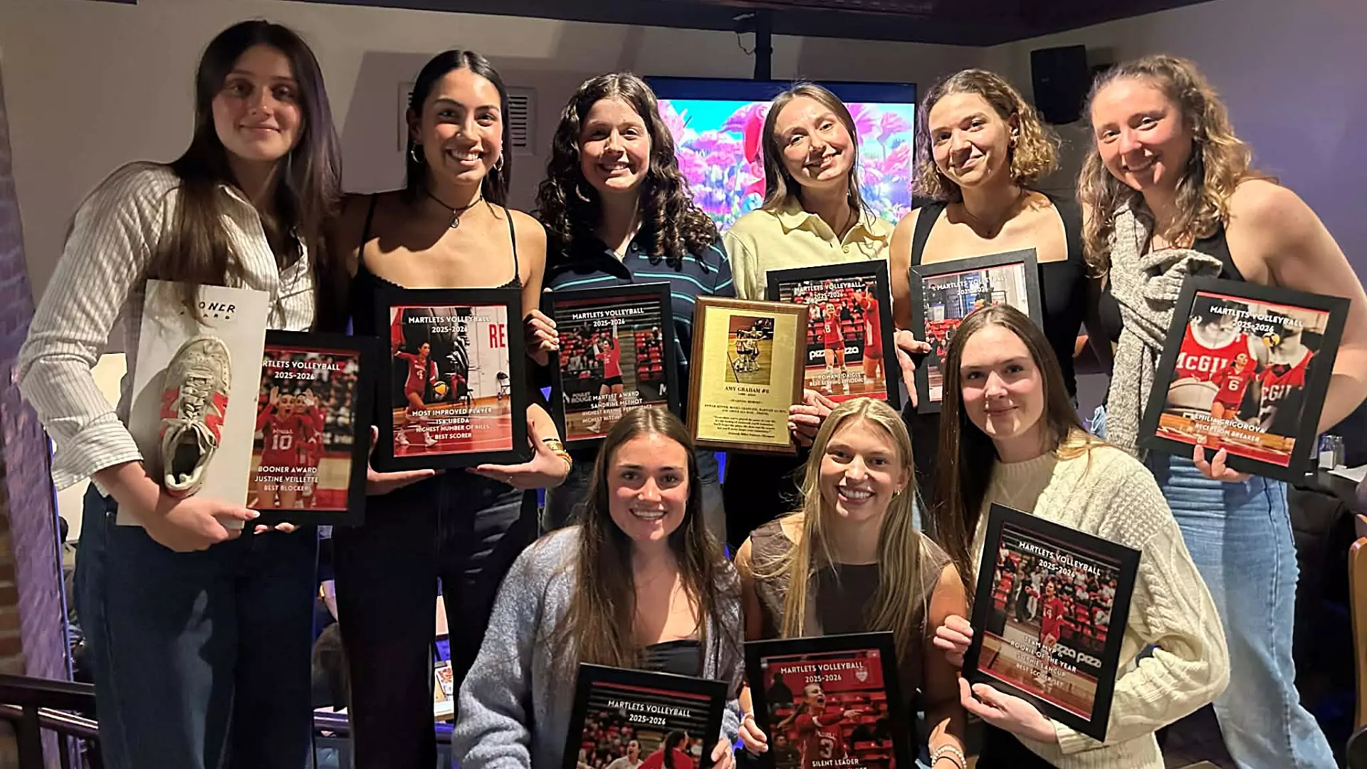 Lancup doubles up as MVP, top rookie at McGill volleyball
awards gala
