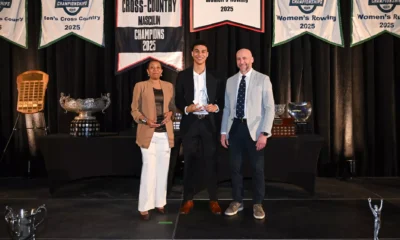 Carson Francis (Queen’s Men’s Volleyball) named Alfie Pierce
Trophy recipient as Varsity Teams Men’s Sports Rookie of the
Year