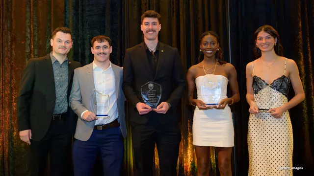 Siqueira & Goveia named Lancer Athletes of the
Year