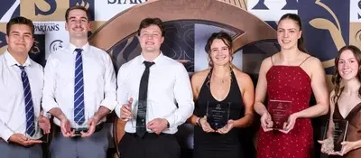 SEVEN SPARTANS WIN COMPLETE CHAMPIONS AWARDS AT ANNUAL
AWARDS GALA