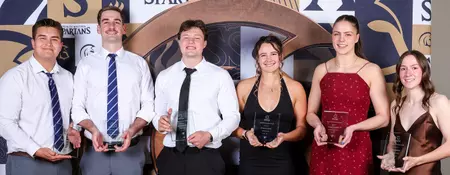 SEVEN SPARTANS WIN COMPLETE CHAMPIONS AWARDS AT ANNUAL
AWARDS GALA