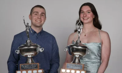 Lepage, Wipf named Dinos Athletes of the Year at Night of
the Dino