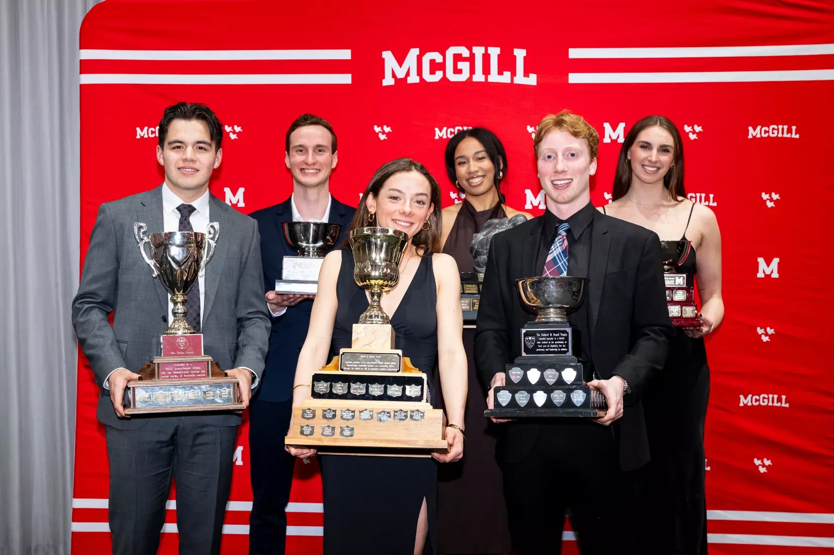 Swimmers named McGill athletes of the year at 48th annual
awards gala