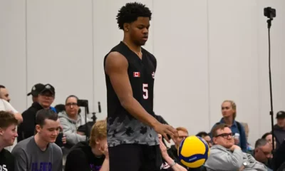 ‘We were blown away by his athleticism’: Versatile outside
hitter Jamin Ekhaguere commits to Bisons men’s volleyball