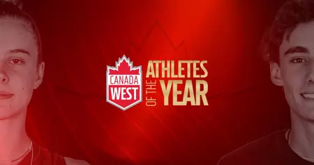 Abby Guezen and Ryder Rattee named Canada West Athletes of
the Year