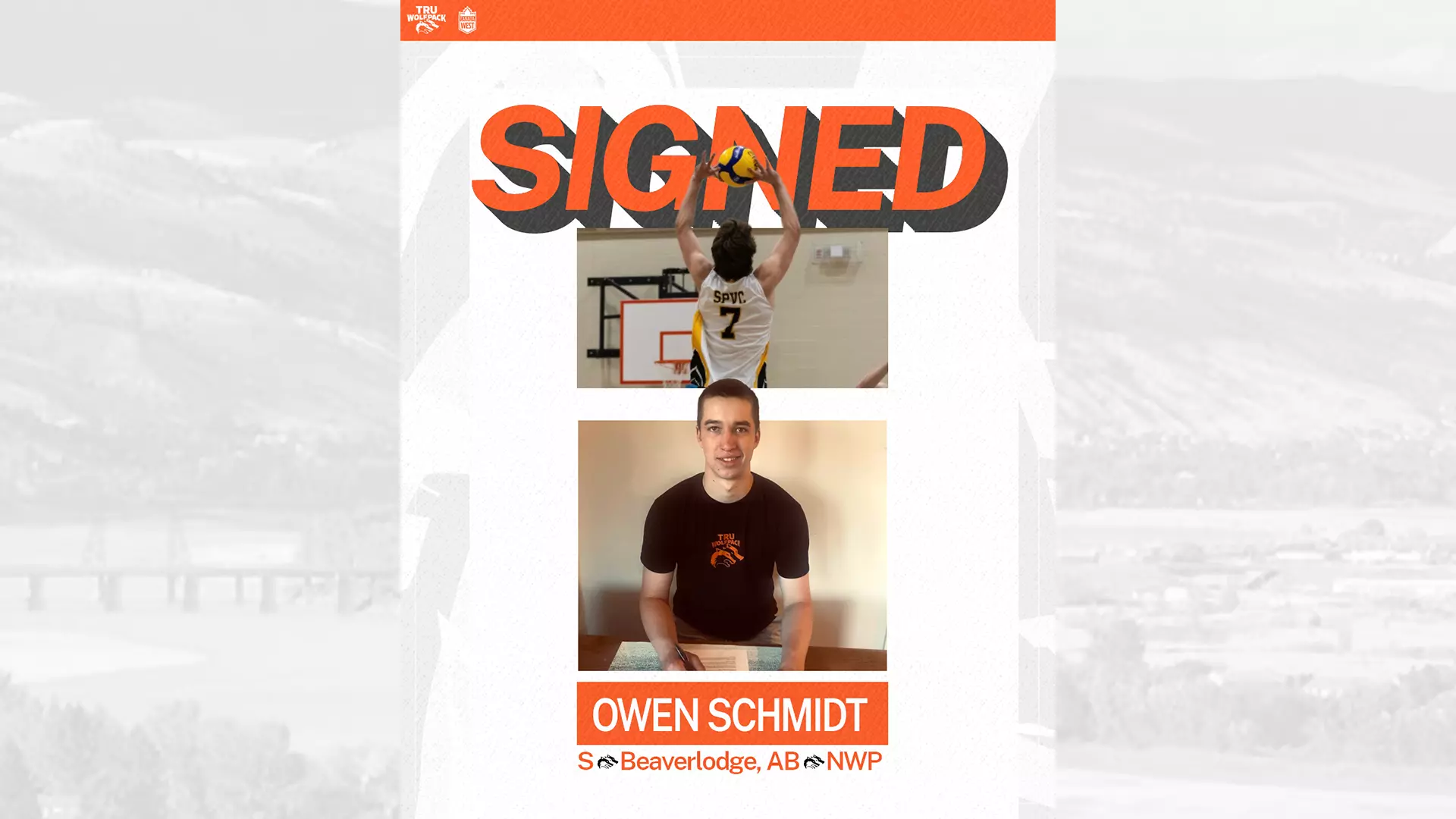 College transfer Schmidt big addition for WolfPack men’s
volleyball