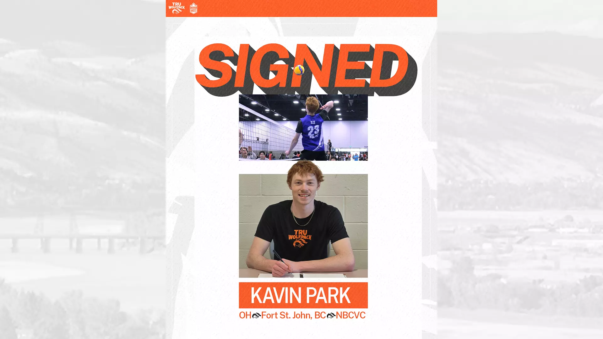 Fort St. John’s Park is first recruit of 2027-28 for
WolfPack men’s volleyball