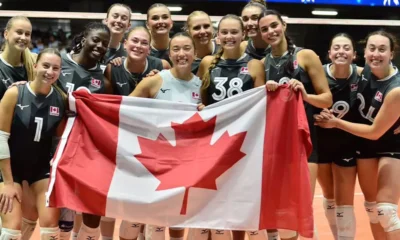 Queen’s Women’s Volleyball’s Claire Carter earns bronze with
Team Canada at NORCECA u23 Pan American Cup