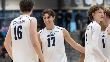 Former Cougar Max Turgeon is recognized with the President’s
Student of the Year Award
