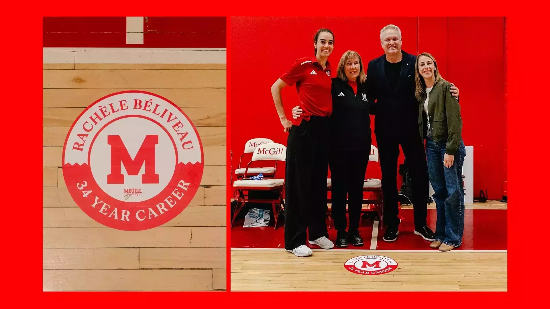 Martlets serve up a sweep over Inuk as Coach Béliveau’s
legacy takes centre court