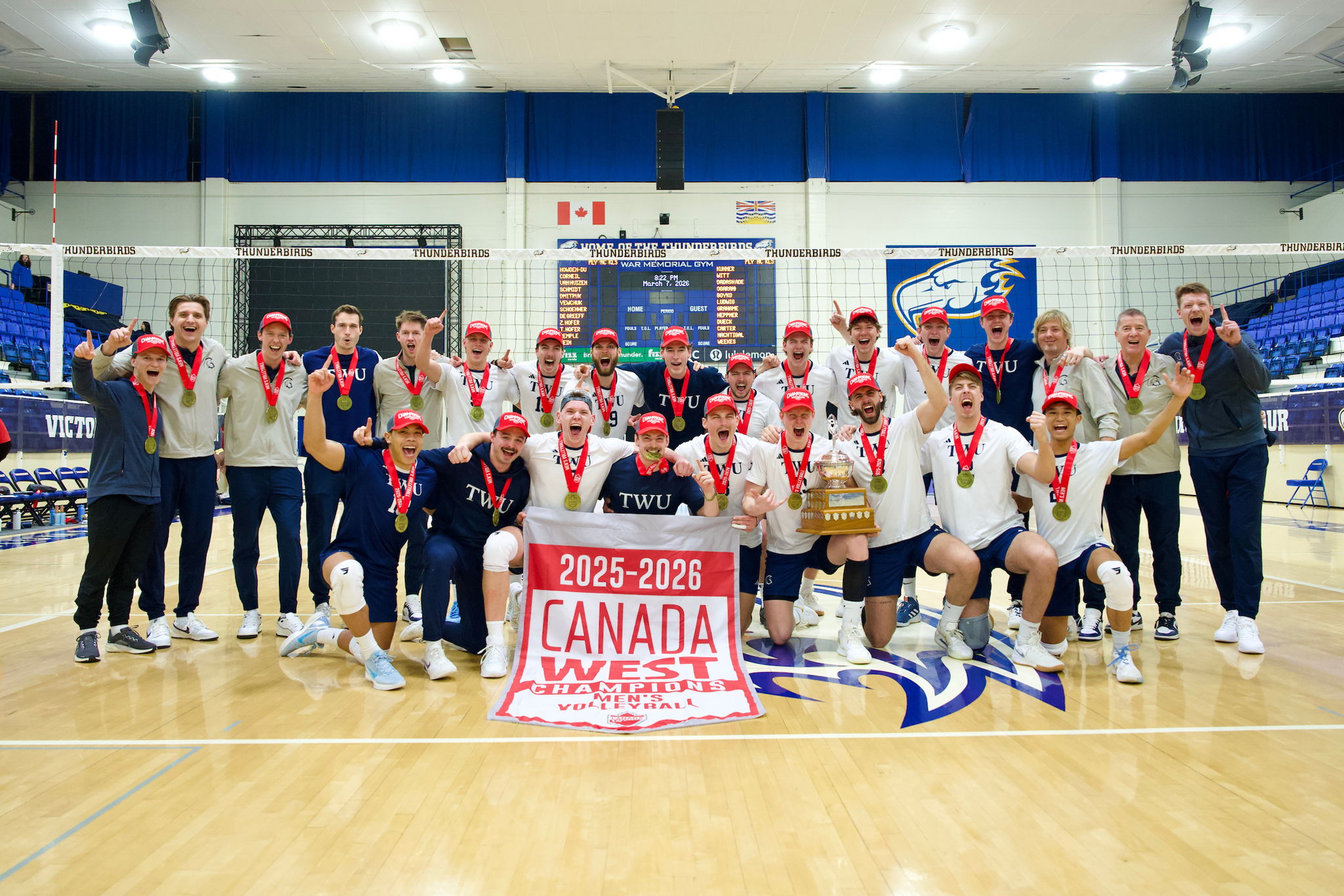 The Spartans got back on top of Canada West last season. Photo courtesy UBC Athletics.