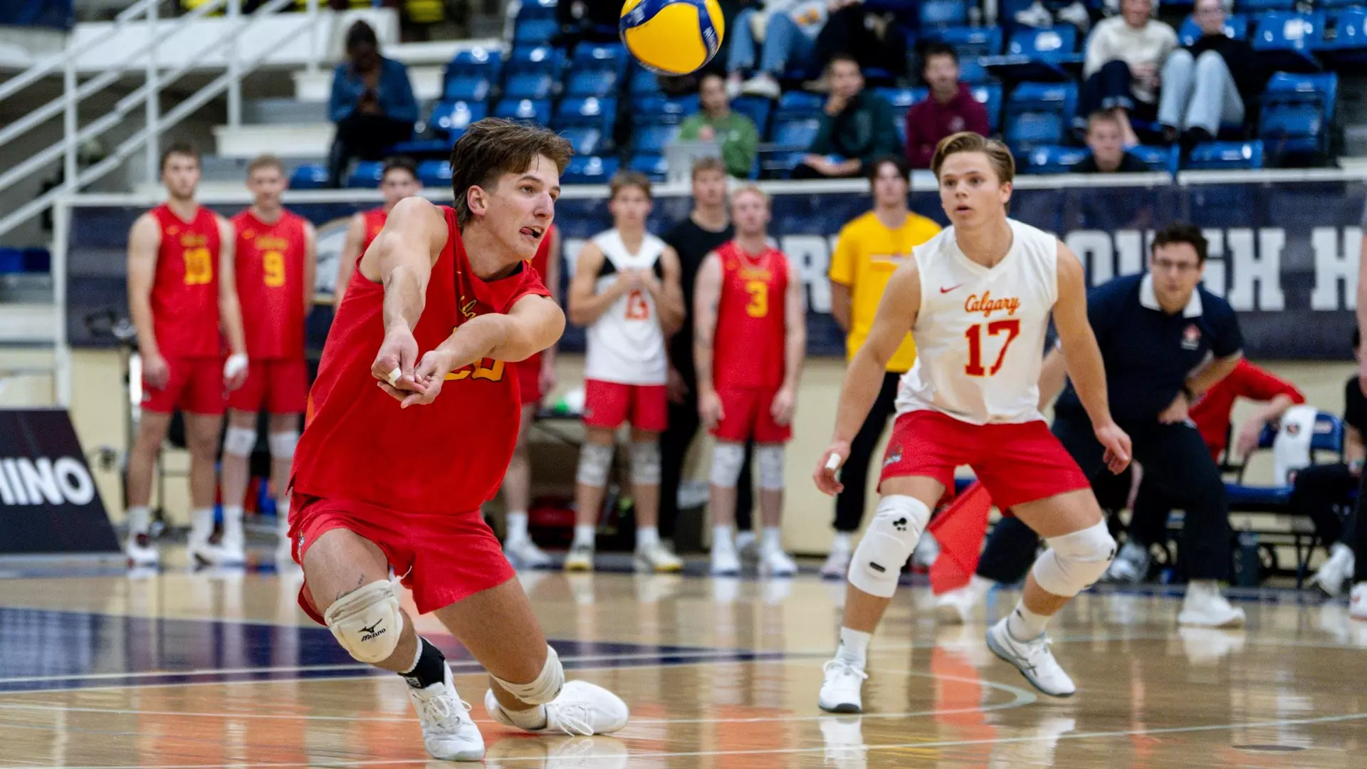 Third-set win not enough as Dinos fall at UBC