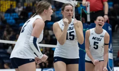 WVB: Cougars fall to Wolfpack as TRU completes weekend
sweep