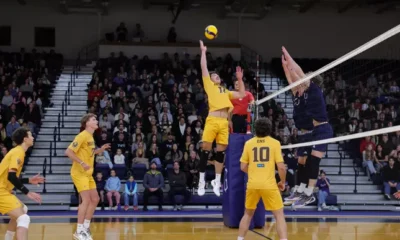 Bisons push top-ranked Trinity Western but fall short in
season opener