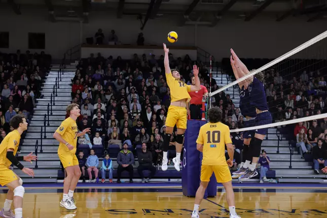 Bisons push top-ranked Trinity Western but fall short in
season opener